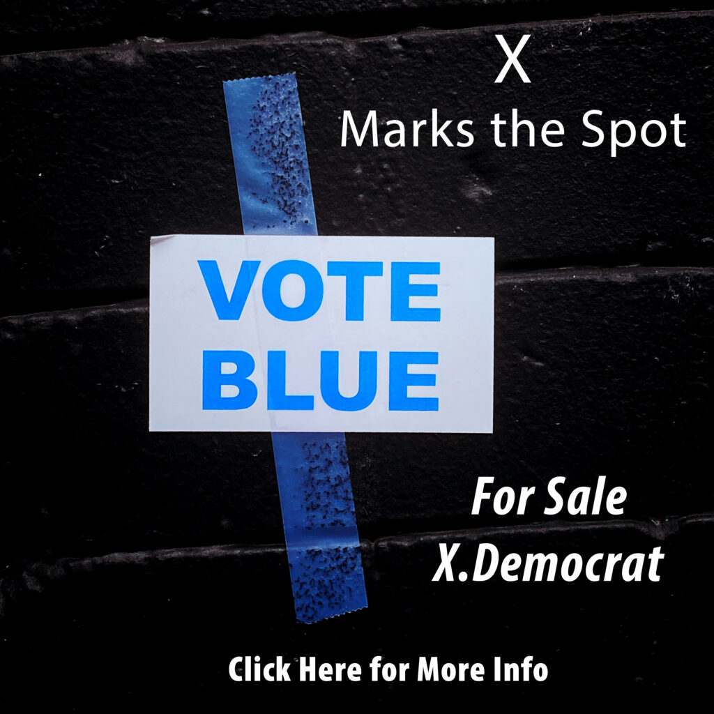 The Domain Name X.Democrat is for Sale